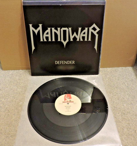 Manowar defender 1st press - manowar, (1st