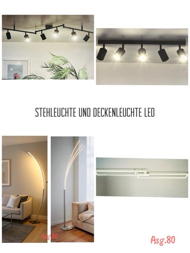 Bogen led stehleuchte - bogen,