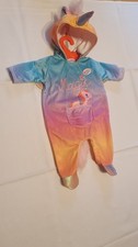 Baby Born Magic Einhorn- Kuschelanzug mit Kleiderbügel, gebraucht
