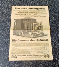 Goerz Union Kamera Prospekt um