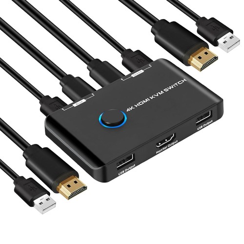 Kvm switch 60hz hdmi - -,