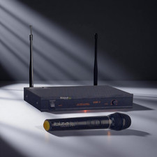 Ibiza - VHF1A - Drahtloses Mikrofonsystem mit 1 VHF-Mikrofon und 1 Empfänger - 1