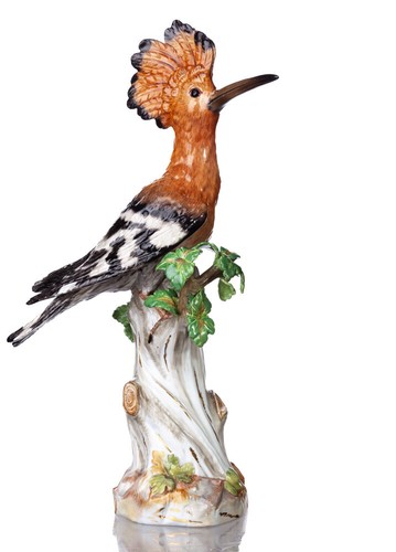 Figur wiedehopf meissen - ,