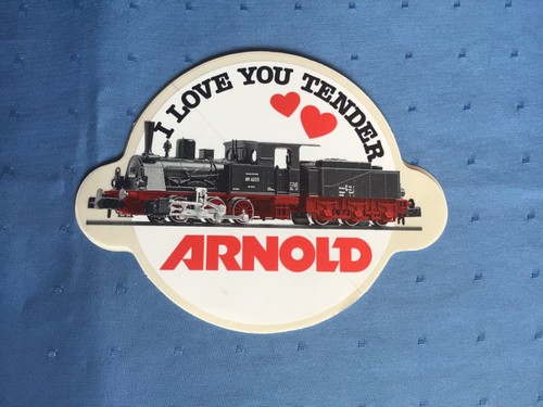 Arnold eisenbahn aufkleber - arnold,