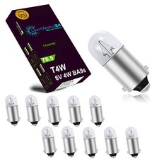 10x T4W BA9s Standlicht Lampe