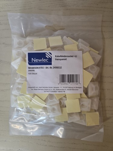 Newlec kabelbindersockel - newlec,