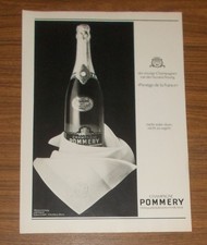 Seltene Werbung POMMERY BRUT ROYAL Champagner - Prestige de la France 1977