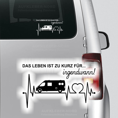 Herzschlag camper spruch - herzschlag,