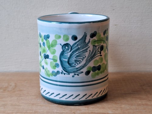 Vintage dipinto mano deruta - vintage,