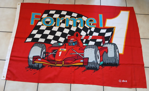Formel fahne 137 cm x - 1,