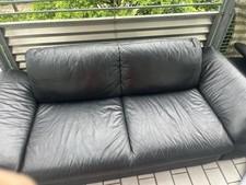 Leder sofa set - leder, sofa-set