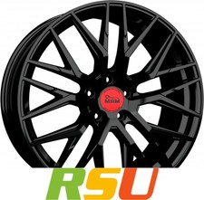 MAM RS4 black painted 8x18" ET30 LK5 112 ML 72.6 Alufelgen 18 Zoll