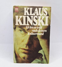 Ich bin so wild nach deinem Erdbeermund Kinski - Buch 1983 - akzeptabler Zustand