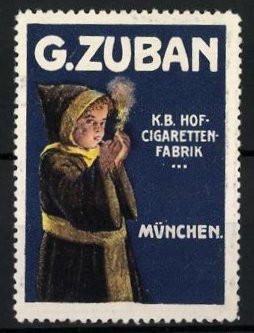 Reklamemarke münchen b - reklamemarke, münchen,