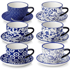Cappuccino tassen set 6er - set,