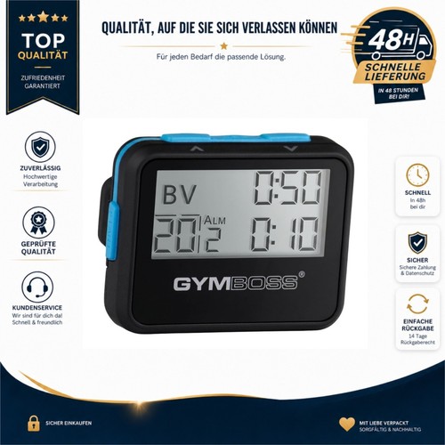 Gymboss intervall timer - intervall-timer, &