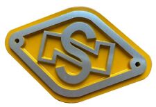 Famulus Typenschild Raute Gelb