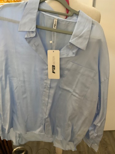 Sister hemd bluse hellblau - hemd,