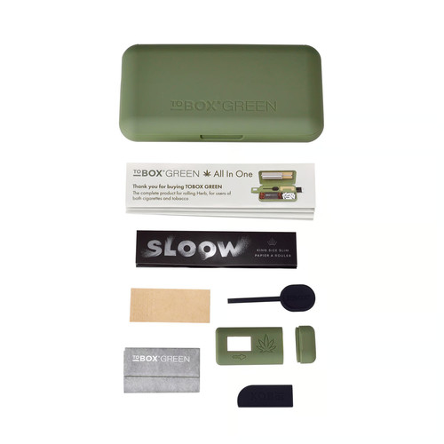 Tobox green tabak box - tobox,