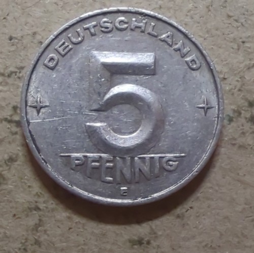 Ddr pfennig 1953 953 - pfennig, e