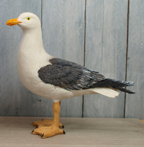 Deko möwe stehend - deko,