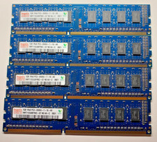 4 x 1 GB Hynix 1GB DDR3