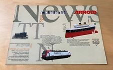 Katalog, Arnold Spur N, Neuheiten 1994