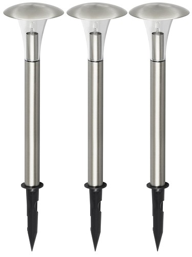 Ranex gartenleuchte spieß - ranex, 3er