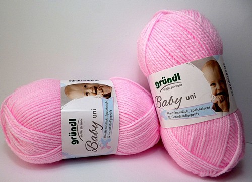 Babywolle uni 50g - , knäuel