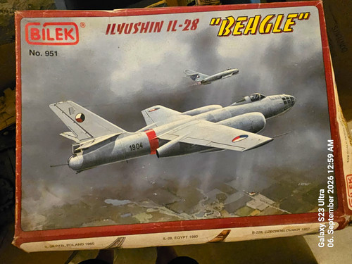 Bilek iljuschin beagle - il-28,