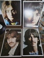 4 Beatles Fotos 20cm x 28cm
