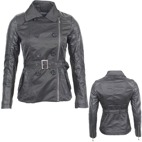 Damen trenchcoat mantel jacke - mantel,