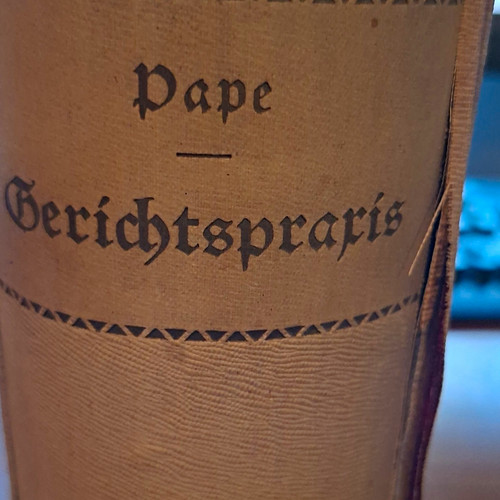 Die gerichtspraxis ernst - gerichtspraxis,