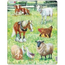Larsen Puzzle Bauernhoftiere