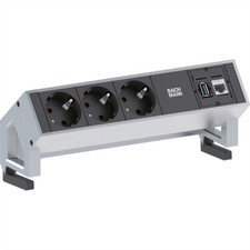 BACHMANN DESK2 3x CEE7/3 1x CAT6A 1x USB - 902.501