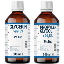 Propylenglycol + Glycerin je