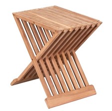 Beistelltisch Fishbone Teak