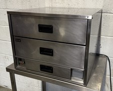 Lincat FWDG Elektrische Arbeitsplatte Speisenwärmer Schublade Speisenwärmer 13 Amp