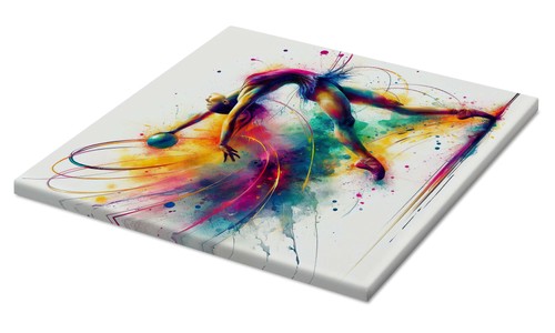 Leinwandbild rhythmische - leinwandbild,