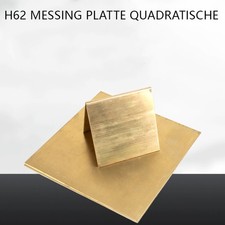 Messing Platte Quadratische