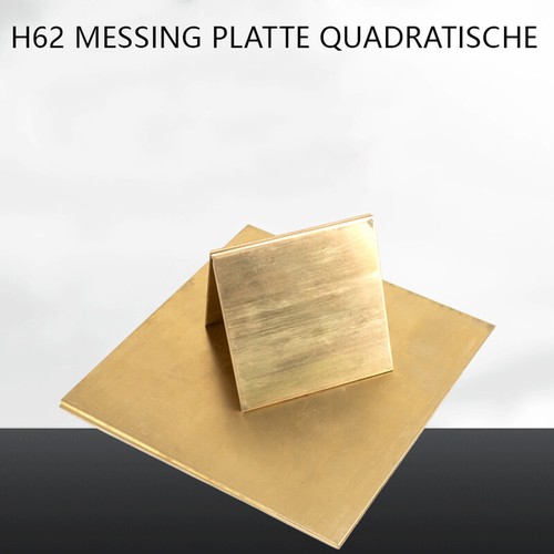 Messing platte quadratische - messing,