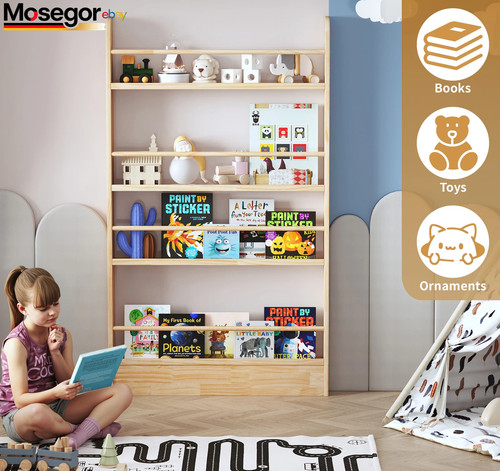 120cm kinder bücherregal - kinder,