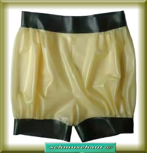 Transparent latex gummihose - transparent,