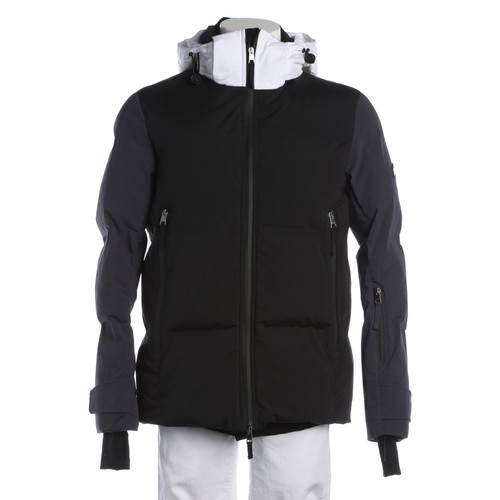 Skijacke jet set schwarz weiß - schwarz,