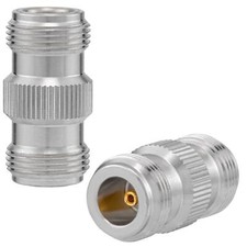 1x N Verbinder HF-Koax-Stecker-Adapter Buchse Kupplung Koaxial 50 Ohm Verbindung