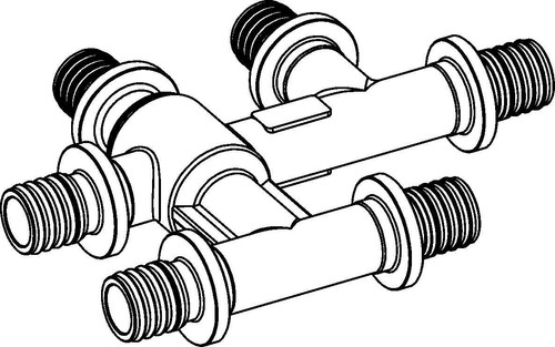 Teceflex kreuzungsfitting - teceflex,