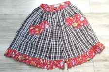 Handmade Mädchen Rock Gr. 122 128 134 Baumwolle bunt Bonbons Design individuell