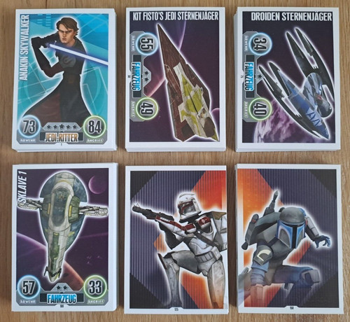 Force attax clone wars serie - clone,