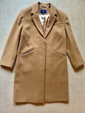 GANT eleganter Wollmantel Mantel Camelfarben einreihig für Damen Gr.L