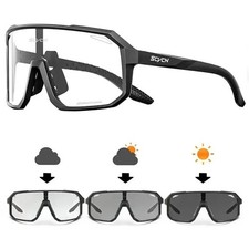 Photochrome Fahrradbrille MTB/Rennrad Herren Damen Sport Sonnenbrille Outdoor